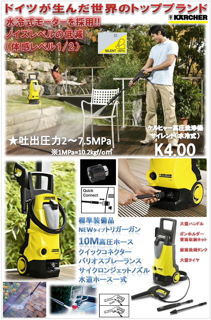 ケルヒャー 高圧洗浄機 K 3.08 MD KARCHER 家庭用 高圧洗浄器 家庭用