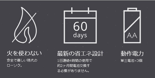 プレイバルブレキャンドル/PLAYBULB CANDLE アロマディフューザー内蔵LEDキャンドルライト