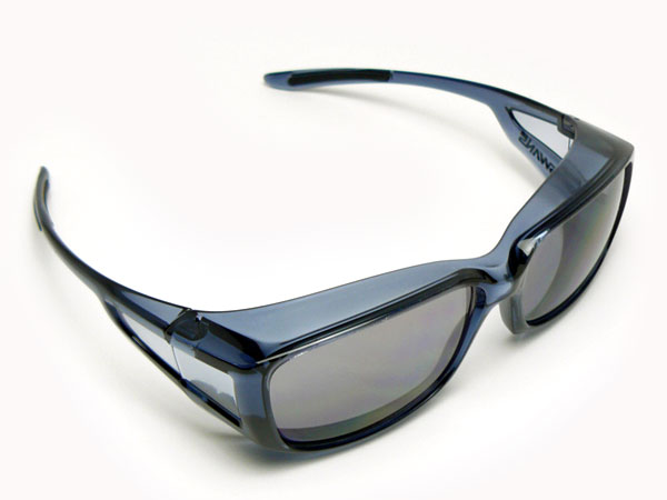 SWANS/スワンズ OG4-0765-BRCL Over Glasses Series サングラス レンズ：シルバーミラー/偏光フォクシー