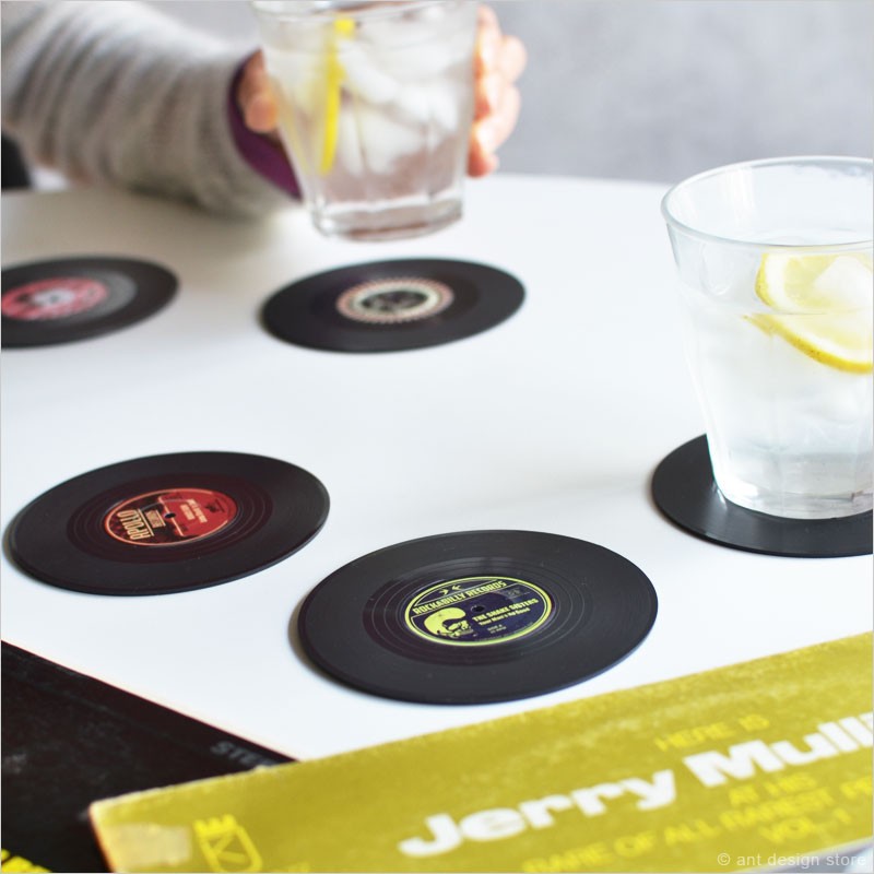 レコードコースター キッチン雑貨