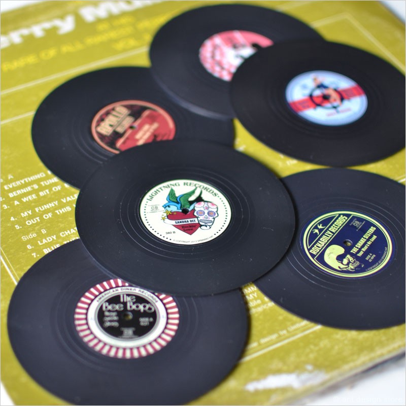 レコードコースター キッチン雑貨