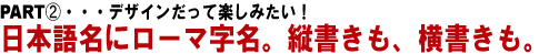 ���ܸ�̾�˥����޻�̾�����Ľ񤭤ⲣ�񤭤�