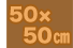50��50cm