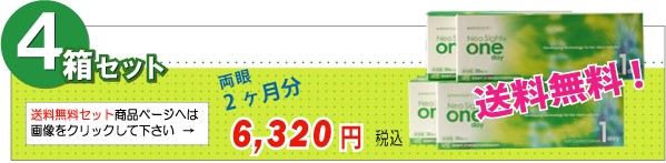 ネオサイトワンデー/4箱セット