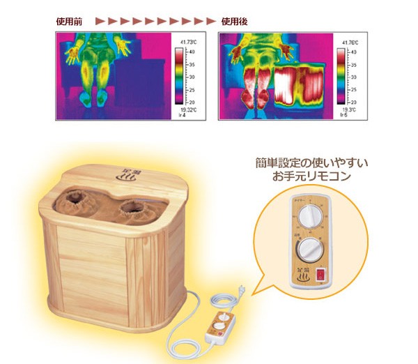 足湯器 アサヒ 脚温器 ぽかぽか足湯 DX 遠赤外線 足温器 足湯器 AY-2022