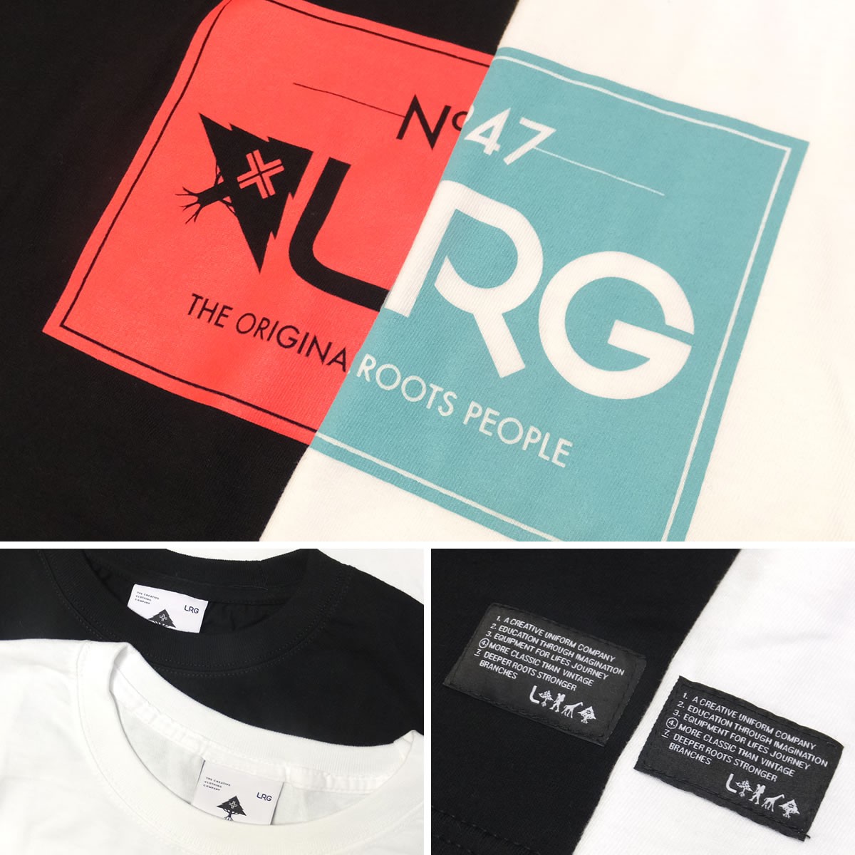 LRG RESEARCH COLLECTION BOXED TEE J161039