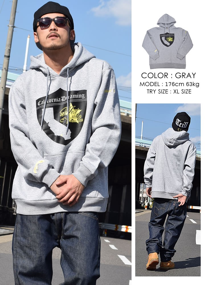DOP ディーオーピー プルオーバーパーカー メンズ ヒップホップ 服 B系 LA ファッション