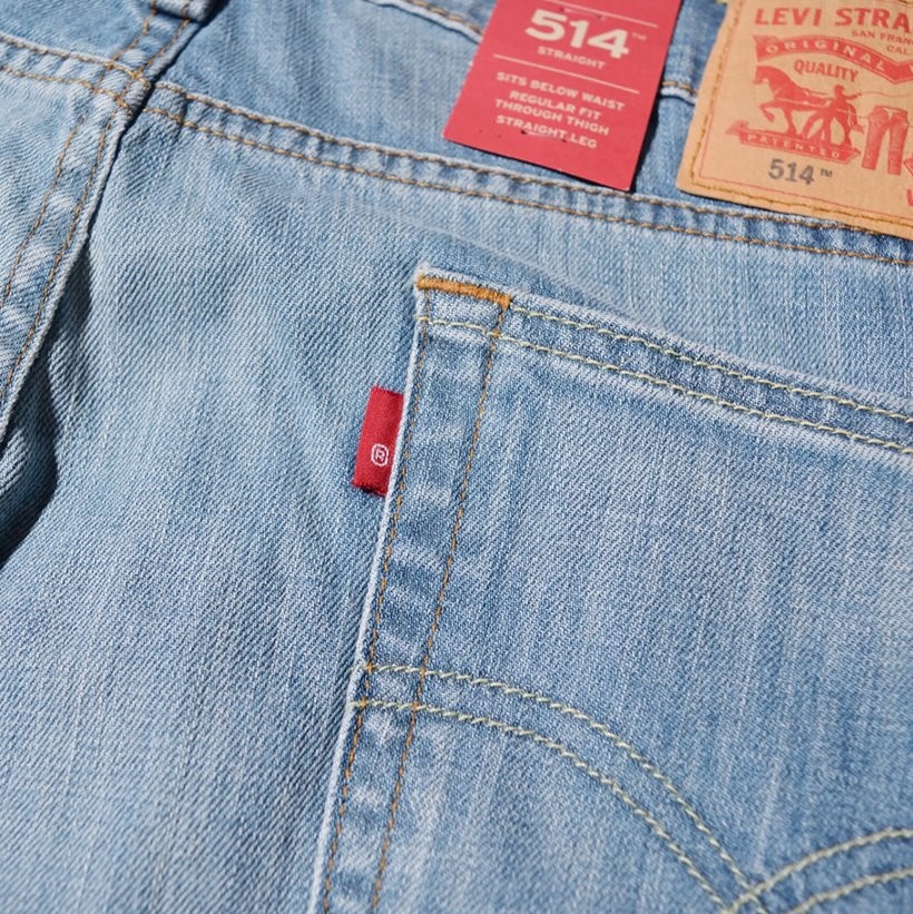 LEVI'S リーバイス 514 デニムパンツ スリムストレート ジップフライ