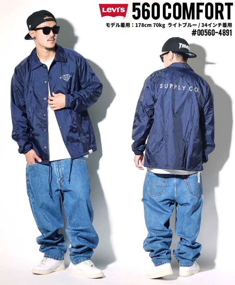 LEVI'S リーバイス 560 デニムパンツ バギーパンツ ジップフライ