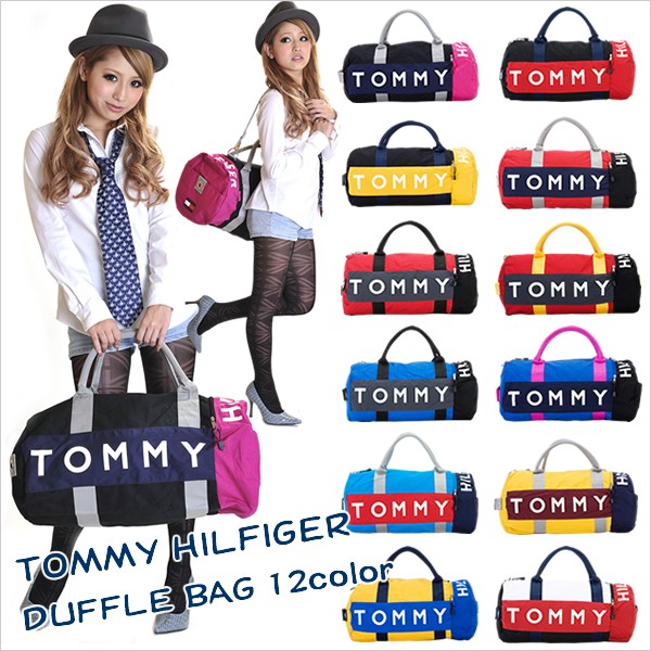 �ȥߡ� �ҥ�ե����� �Хå� �ȥߡ� �Хå� �ܥ��ȥ� ���åե� �������� �顼�������� TOMMY HILFIGER ��� ��ǥ����� �Ф᤬�� �ܥ��ȥ�Хå�(DUFFLE)