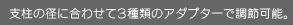 ����η¤˹�碌��3����Υ����ץ�����Ĵ���ǽ