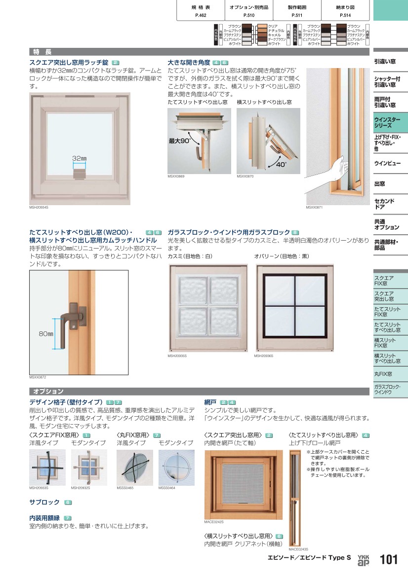 YKKAP窓サッシ 装飾窓 エピソード[複層ガラス] ウインスター スクエア突き出し窓：[幅250mm×高253mm] YKK 樹脂サッシ