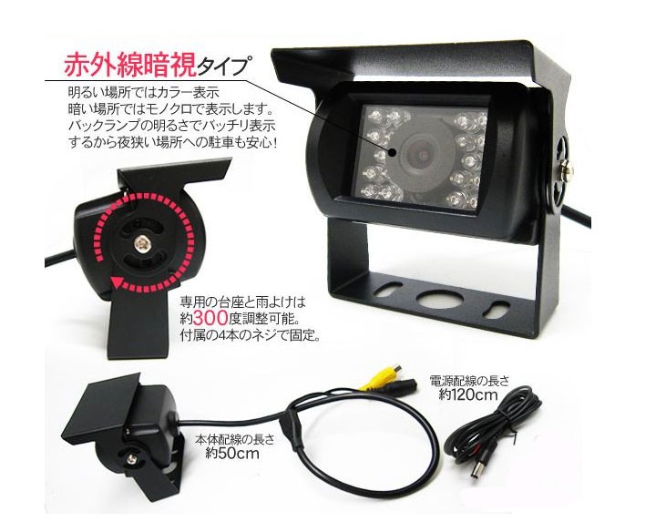 セール品7型モニター＋ワイヤレスカメラセット OMT76SETPRO その他