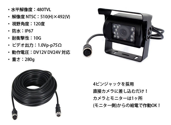 【即納超特価】9インチモニター＋バックカメラセット OMT90SETPRO その他