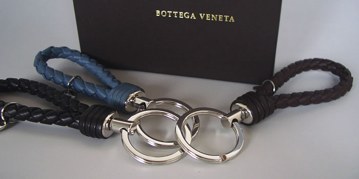 Bottega Veneta - BOTTEGA VENETAトライアングル キーリング値段交渉等