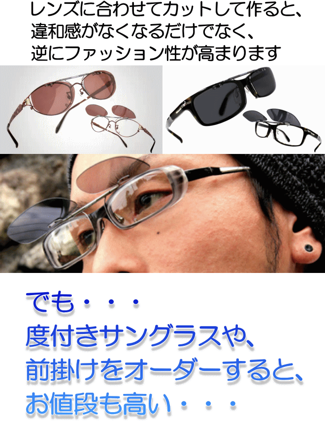 自作 コレクション 偏光サングラス