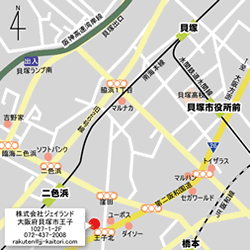 貝塚地図