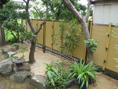 竹垣_施工例