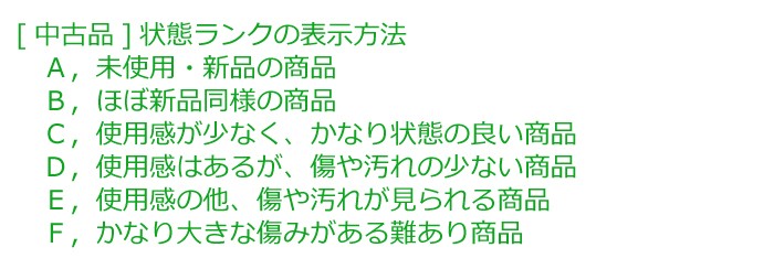 中古状態