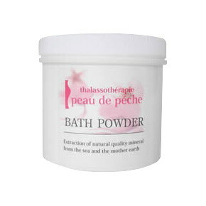 良質天然ミネラル成分のバスパウダー peau de peche BATH POWDER ポードペシェ