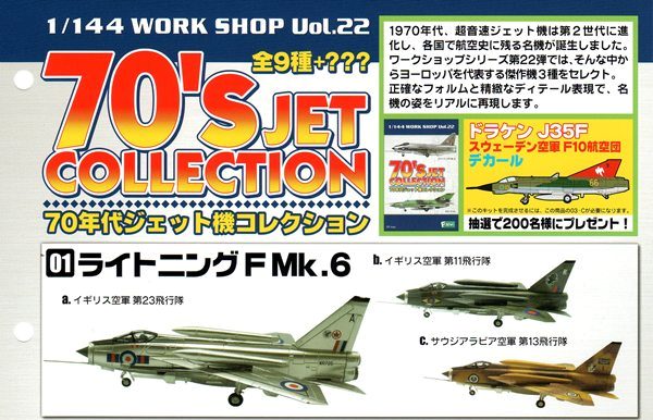 エフトイズ 70年代ジェット機コレクション 1粒 エフトイズ