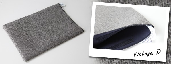 ファブリックタイプ:D ダンディで渋めなヘリンボーン。落ち着いた雰囲気です。