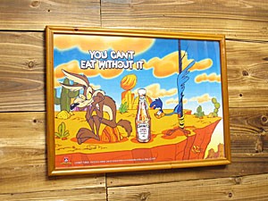 ロードランナー&コヨーテポスター/HEINZ/サイズL