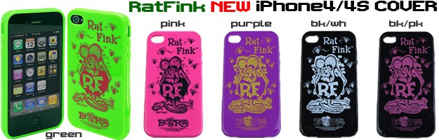 ラットフィンク(RAT FINK)iPhone4/4Sカバー(ケース)/ソフトタイプシリーズのバナー