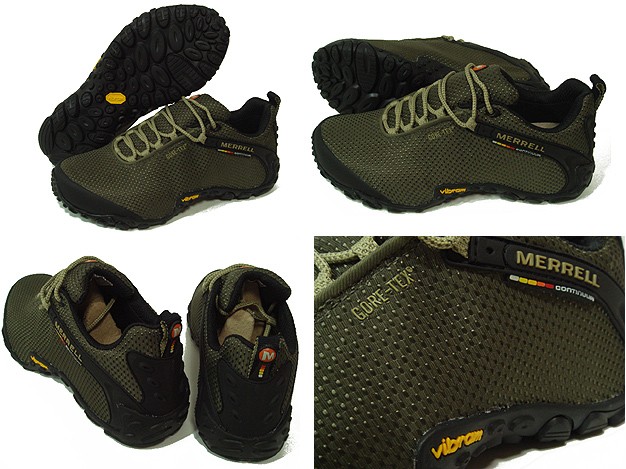 MERRELL メレル CHAMELEON II STORM GORE-TEX XCR オリーブ:MERREL-001