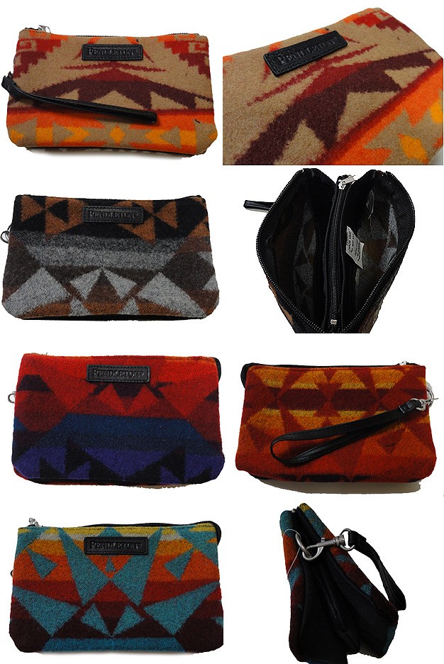 ペンドルトン スリー ポケット キーパー ポーチ 財布 ジャガード ネイティブ柄 PENDLETON