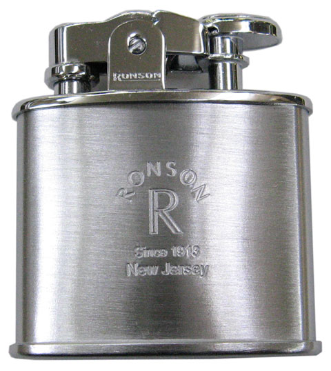 RONSON ロンソン バンジョー フリントオイルライター R01-0022 クロームサテン ウインドミル 価格比較: 大暑