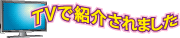 �ɥ������ǥ��ɥ��ȡ�TV�ǾҲ𤵤�ޤ�����
