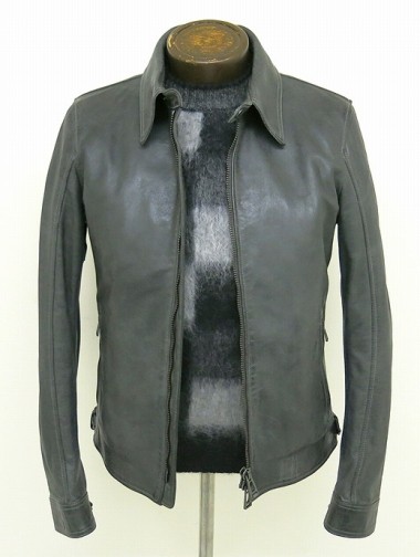 BELSTAFF/ベルスタッフ/レザーブルゾン/REDBOURNE/ダークグレー/bel301601