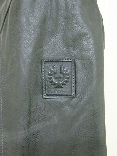 BELSTAFF/ベルスタッフ/レザーブルゾン/REDBOURNE/ダークグレー/bel301601