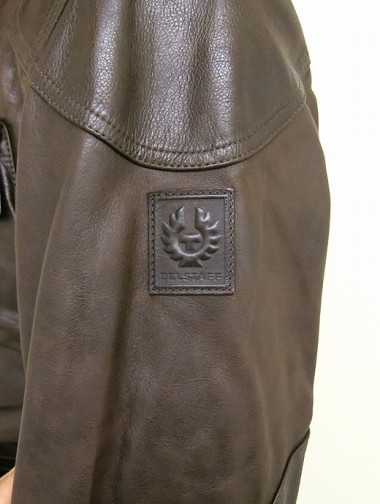 BELSTAFF/ベルスタッフ/レザーブルゾン/PANTHER/ブラックブラウン/bel301602