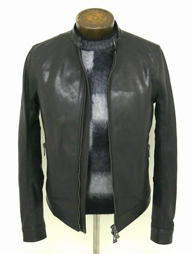 BELSTAFF/ベルスタッフ/レザーブルゾン/GRANSDEN/ブラック/bel301604