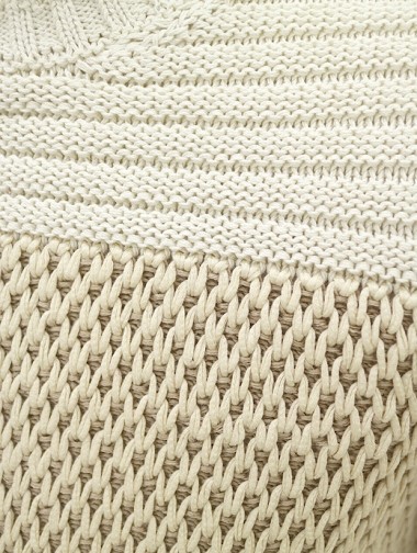 BELSTAFF ベルスタッフ コットンニット KAMDEN CREWNECK SWEATER NATURAL WHITE 2016SS春夏 bel320202