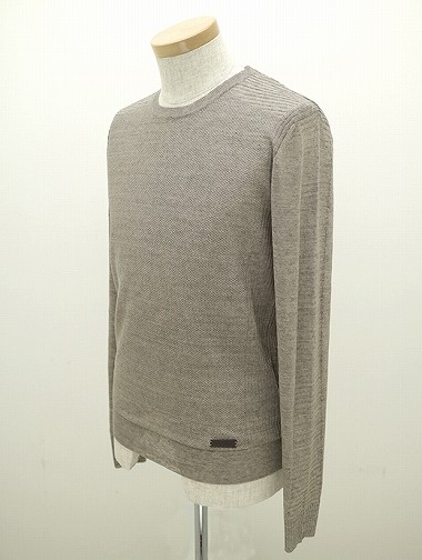 BELSTAFF ベルスタッフ サマーニット/サマーセーター クルーネック リネン KESTER　CREWNECK SWEATER CHINO MELANGE 2016SS春夏 bel320403