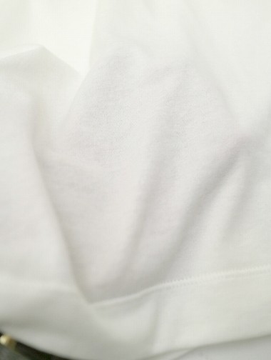 ISPIRA イスピラ 長袖カットソー Tシャツ ヘンリーネック ホワイト 2016SS春夏 isp320401