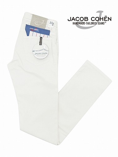JACOB COHEN ヤコブコーエン ストレッチ5ポケットパンツ PW622 生成色 2016SS春夏 ja1219330