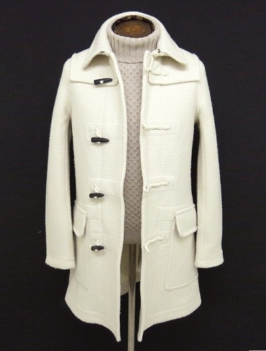 LARDINI/ラルディーニ/ニットダッフルコート/オフホワイト/lar301803