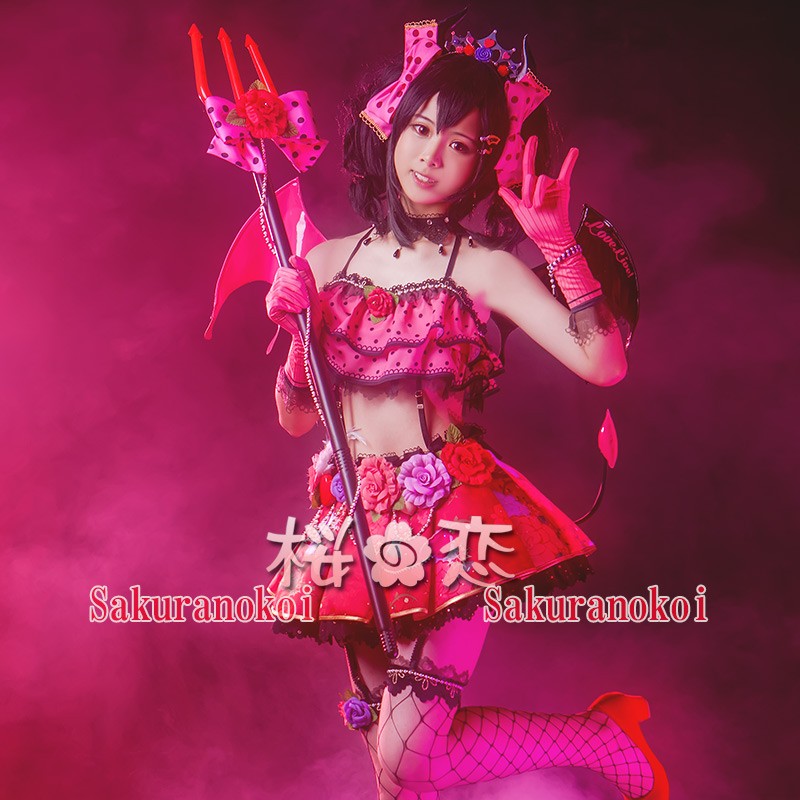 ラブライブ！ 小悪魔編覚醒後 南ことり 桜の恋製 Mサイズ コスプレ衣装-