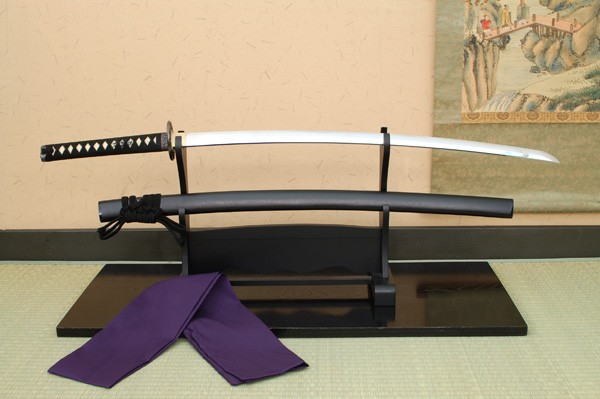 美品】模造刀 金彩 蒔絵 刀剣 模擬刀 インテリア 和室 japanese sword 