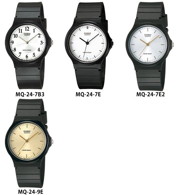 【casio/カシオ】 mq-24-1b/mq-24-1b2/mq-24-1b3/mq-24-1be/mq-