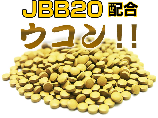 JBB20配合ウコン!!