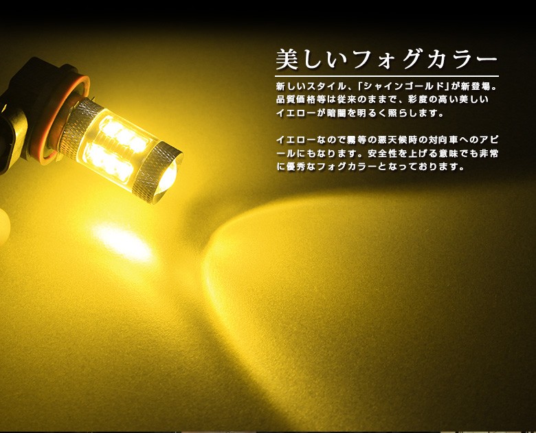 LED H8/H11/H16SMDフォグランプNEWTYPE_CREE
