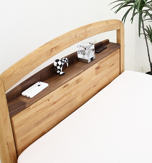 シングルベッド マットレス付き ボンネルコイル すのこベッド 木製