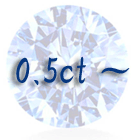�ڥ�������ɥ롼�� 0.5ct����