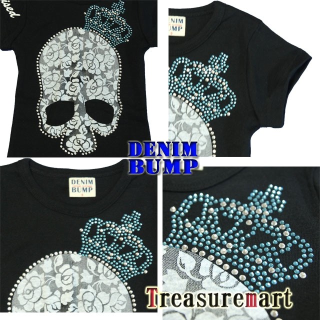スカルスキラキラタッズTEE
