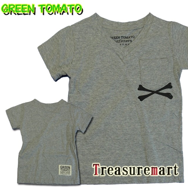 クロスボーンVネックTEE